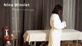 Nina Winslet enjoys her first massage to the maximum snapshot 1