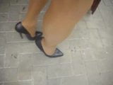 Black extrem Leather High Heels Pumps snapshot 6