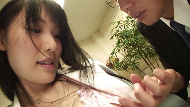 Under duress from her boss, young Japanese woman is forced to be his sex slave.