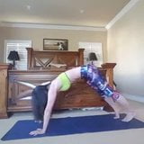 Danica McKellar yoga demo snapshot 3