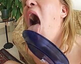 A perfect German blonde gets her anus ahnialated snapshot 24