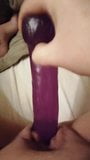 Fking my pussy with my dildo snapshot 4