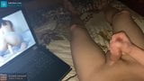 Schoolboy jerks off to porn on the computer! Shoots cum snapshot 19