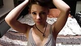 Sexy emo-teen fingert ihre muschi solo snapshot 2