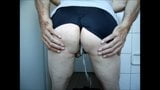 pissing in hotpants and leggings,farting and masturbation snapshot 1