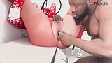 Christmas MILF Marta Gets Black Cock for Christmas snapshot 6