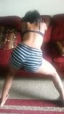 Short thick young ebony twerking 2 snapshot 2