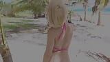 Great Fuck On The Tropical Beach in Mexico - Helen Kitty snapshot 1