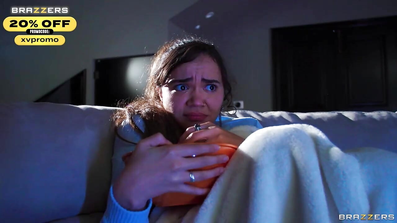 Movie Night Slut Steals Cock.Aviana Violet Brazzers
