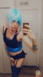 Horny Cosplay Girl In Mini Dress snapshot 13