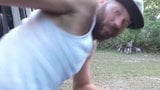 hairy redneck tastes his own piss snapshot 1