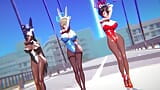 Mmd R-18 Anime Girls Sexy Dancing clip 184 snapshot 9