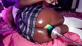 Mzansi Gorda Rabuda ejaculação interna por máquina de foder - minissaia xxx snapshot 13