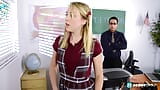 Teen Schoolgirl Cali Sparks Gets Dicked in Detention snapshot 7