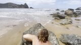 Sexe anal sur la plage snapshot 5