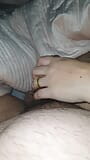 Amazing nanny sleeps with her hand and on step son dick snapshot 9