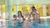 Diana Rius and Sheril Blossom hot lesbians underwater snapshot 11