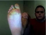 Straight guys feet on webcam #318 snapshot 2