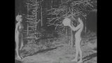 1940er Nudisten snapshot 1