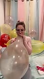 Blowing up Belbal Crystal Soap Balloons! snapshot 12