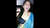 Chica cachonda sexy disfruta de un romance con un show de sexo. Tetas caídas juegan, hablar sucio, audio telugu snapshot 2