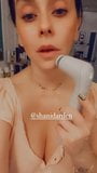 Jennifer Love Hewitt cleavage selfie, December 9 2020 snapshot 1