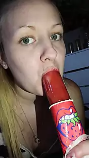 Licking a Popsicle Food Amateur Porn feat Miley Grey by FapHouse  