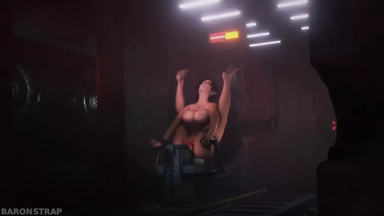 Perampok makam melakukan uji coba. marie naik brutal hardcore oleh mesin sf...