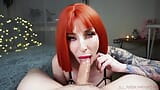 Sensual blowjob from a redheaded bitch snapshot 13