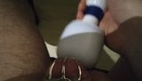 Edging my little nub in chastity snapshot 1