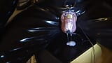 Estim- cum milking with chastity cage snapshot 4