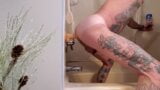 Daddy shavebrush rides dildo snapshot 7