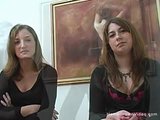 Aza and Lena Give A Double Handjob snapshot 3