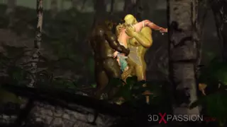 Threesome with a Beautiful Hot Fairy and Two Orcs in the Night ...
