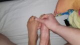 Cum on Nylon feet #2 snapshot 4