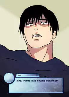 2D Анимация - Satoru Gojo сосет огромный член Toji - превью | xHamster