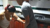 A delicious blowjob in the kitchen snapshot 5