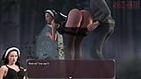 Lust Epidemic - sexo intenso con monja cachonda en la iglesia - Hermana Katherine Todas las escenas de sexo #2 (Hot MILF, HENTAI, NLT) snapshot 5