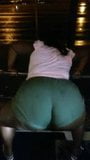 THICK BBW TWERK OUTSIDE OF THE CLUB snapshot 1