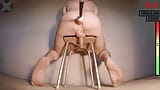 ANAL ORGASM IS INEVITABLE ON THIS CHAIR - prostate milking machine snapshot 10