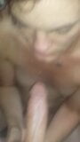 Schlampiger Blowjob in der Dusche mit ihrer Hand in meinem Arsch - tomwoods2020 snapshot 3