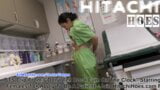 Naked BTS From Jasmine Rose, Don't Tell Doc I Cum On The Clock, Jasmine with hitachi and Stacy dances, At HitachiHoesCom snapshot 7