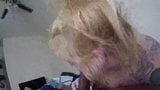 Vriendin wilde haar eerste pijpbeurtvideo maken - realmilfdat snapshot 3