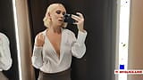 Completely See Through Clothes, Try On Haul Transparent Clothes, at the fitting room snapshot 6