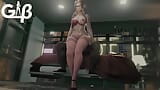 Aerith Gainsborough cavalca un grande cazzo nero snapshot 13