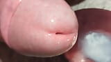 Super close up wank, edge and leak multiple loads onto a spoon and swallow own sperm ruined orgasm uncut veiny cock cum snapshot 8