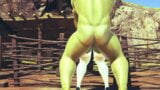 Prinzessin Fiona wird von Hulk gerammt: 3D-Porno-Parodie snapshot 8