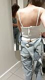 My lover filmed me with a smartphone in the fitting room when I undressed. snapshot 5