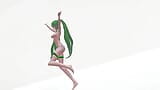 corpo musculoso Miku Catch the Wave - lalamie - cor do cabelo verde editar smixix snapshot 4