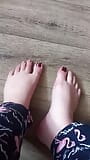 Very cute legs and toes snapshot 1